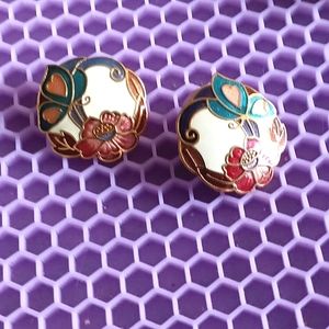 Cloisonne Earrings2/$12